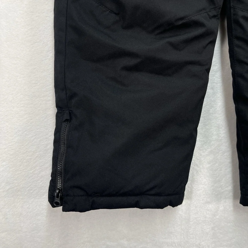 Old Navy Snow Pants Unisex Kids Small 6-7 Black Winter Snowboard Ski Tubing